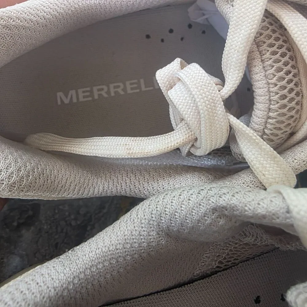 Merrell Morphlite Women's Road to Trail Running Shoes Size 8 Eggshell Cream